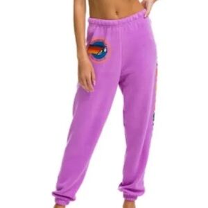 Aviator Nation Purple Sweatpants